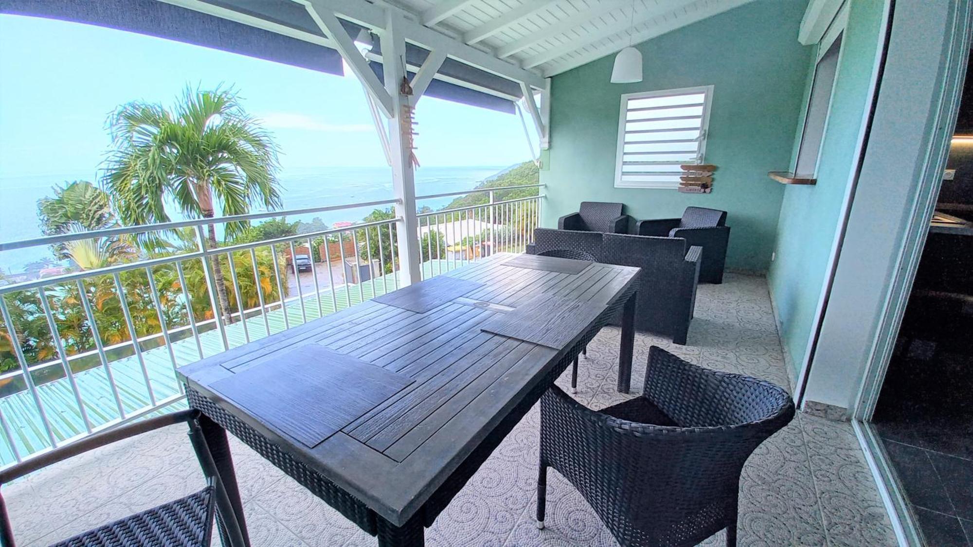 Logements Vue Mer Acces Piscine En Guadeloupe Bouillante Exterior photo